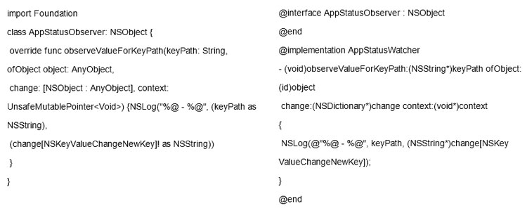 淺談Cocoa Touch框架中的KVO機(jī)制四